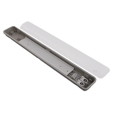 LED Fénycső Armatúra 2x 60cm IP65 por és páramentes led lámpatest Kanlux MILEDO DICHT 4LED PI 218/PS