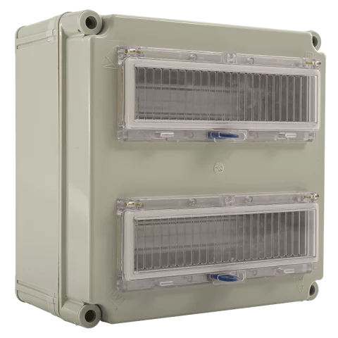 Csatári Plast PVT 3030 ÁK 2x12 kismegszakító szekrény 24 modul