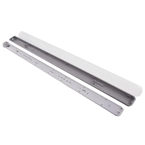 LED Fénycső Armatúra 2x 150cm IP65 por és páramentes led lámpatest T8 SBS Virgin G13 ABS/PC