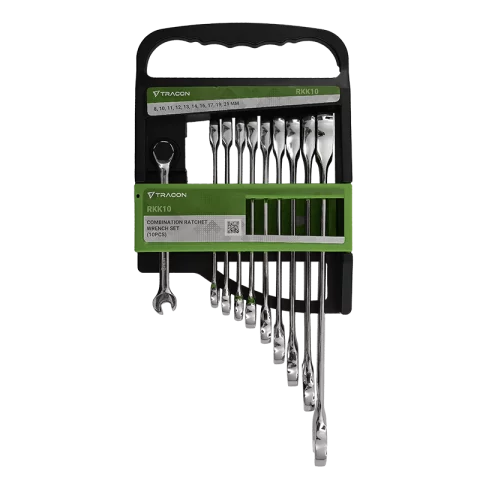 Csillag-villás kulcs készlet 10db-os csillagkulcs készlet 8-21mm Tracon RKK10