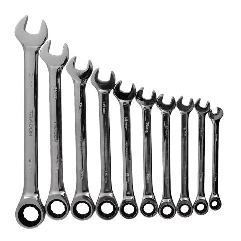 Csillag-villás kulcs készlet 10db-os csillagkulcs készlet 8-21mm Tracon RKK10