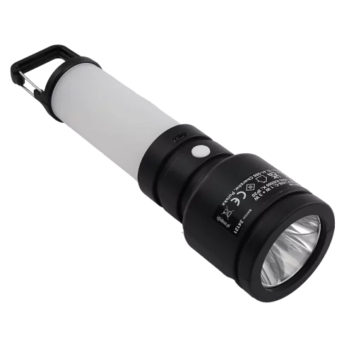 Multifunkciós Akkumulátoros lámpa 1W+3W Elemlámpa Tölthető Kempinglámpa Strühm Ster 04668