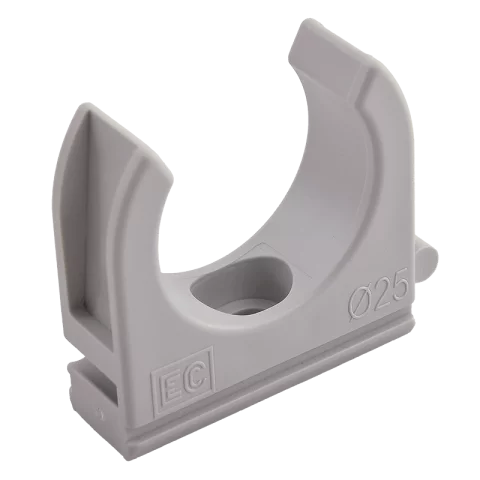 Bepattintható csőbilincs 25mm sorolható Elettrocanali CF 25