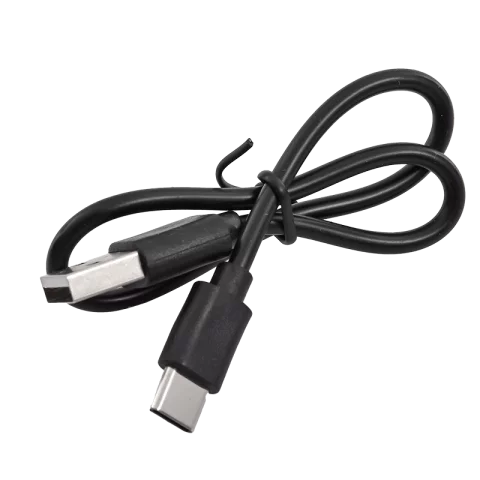 Asztali lámpa LED 2W 3000K meleg fehér Petróleum stílusú Tölthető Akkus Retró olvasólámpa Fekete