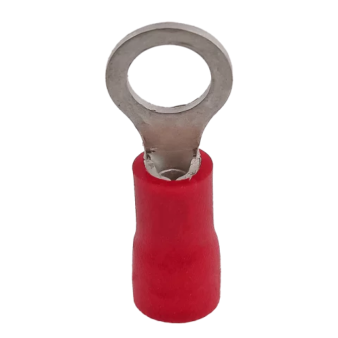 Szigetelt szemes saru 1,5mm2 M5 piros 25db/csomag Commel 365-882