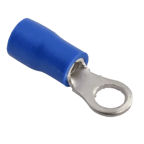 Szigetelt szemes saru 2,5mm2 M4 kék 25db/csomag Commel 365-883