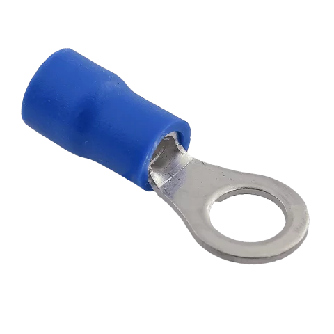 Szigetelt szemes saru 2,5mm2 M5 kék 25db/csomag Commel 365-884