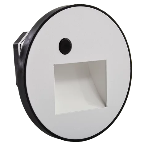 Mozgásérzékelős Lépcsővilágítás 1,2W CCT állítható színhő 58lm Fehér Süllyeszthető Kerek Strühm