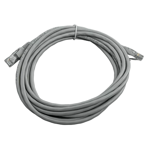 UTP patch kábel Cat.5e PVC szürke szerelt internet kábel 3m 20362