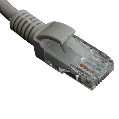 UTP patch kábel Cat.5e PVC szürke szerelt internet kábel 3m 20362