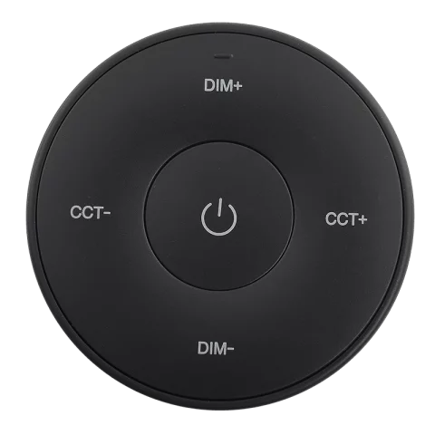 Távirányító Egyszínű és CCT Led szalaghoz 1 zónás Fekete zónavezérlő RF Kanlux REMOTE O 1 MONO/CCT-B