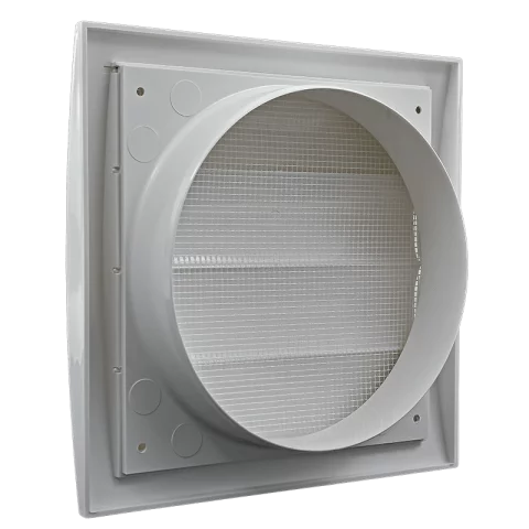 Ventilátor gravitációs zsalu szúnyoghálóval 150 mm Kanlux ND15Z