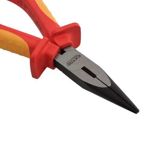 Telefonfogó 160mm 1000V VDE Villanyszerelő rádiós fogó Piros-sárga nyél Extol premium 8813175