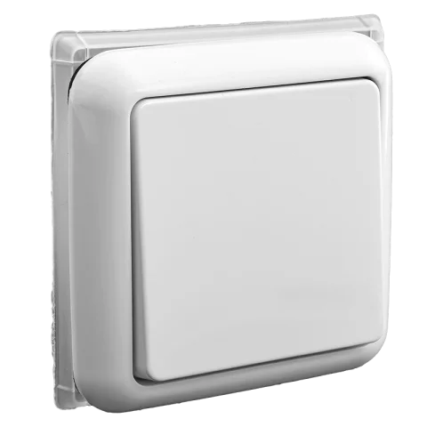 Anco Porto Kapcsoló 106 váltó villanykapcsoló IP44 kerettel fehér 321104