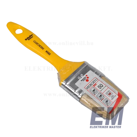 Ecset 50mm Műanyag nyelű festőecset lapos Schuller_KIFUTÓ