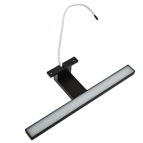 Fürdőszobai Tükörmegvilágító Led Lámpa 5W 30cm IP44 4000K Fali lámpa Fekete Avide ALML-B30-B-5WB