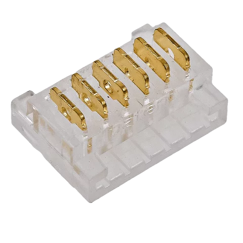 COB Led Szalag Csatlakozó Toldó RGBW 12mm COB szalaghoz 6P Optonica 6559