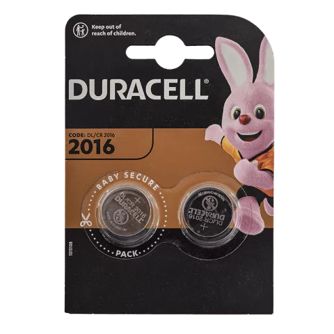 Duracell elem lítium CR2016 3V gombelem (2db/bliszter)