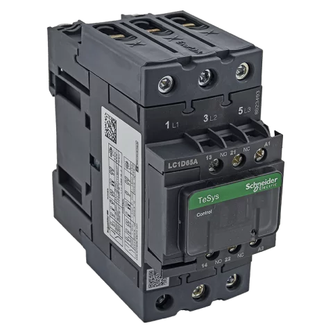Schneider Mágneskapcsoló 65A 30kW 3 záró - 1 nyitó 230V AC Everlink LC1D65AP7