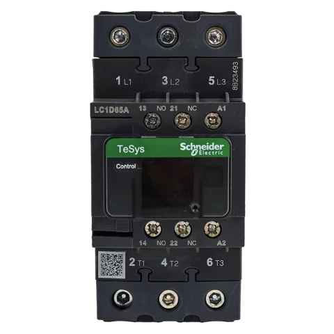 Schneider Mágneskapcsoló 65A 30kW 3 záró - 1 nyitó 230V AC Everlink LC1D65AP7