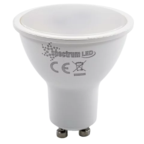 GU10 LED Spot Izzó 9W 6000K hideg fehér 600lm 120° Spectrum WOJ13257