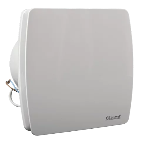 Elszívó Ventilátor 120 mm 16W Visszacsapó szeleppel Golyóscsapágyas Fehér Commel 420-211