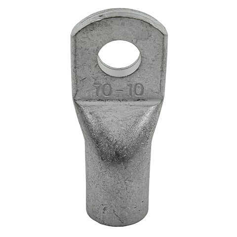 Szigeteletlen szemes csősaru 70mm2 10-es M10 furattal ónozott réz Haupa CL 70-10 (290988) KIFUTÓ