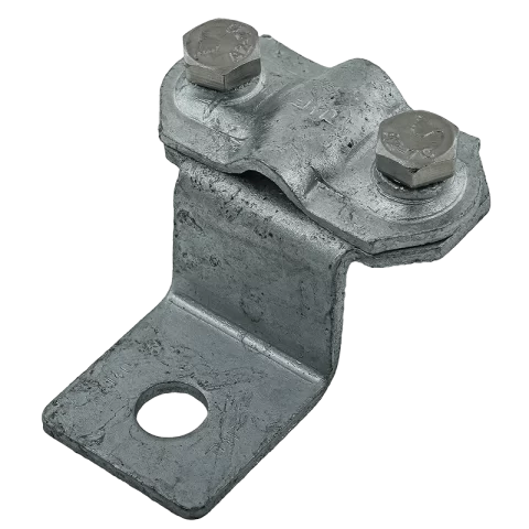 Villámvédelmi leválasztó kapocs bontókapocs csatlakozókönyökkel magasított kivitel Rd 8-10mm StFz