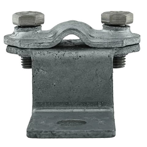 Villámvédelmi leválasztó kapocs bontókapocs csatlakozókönyökkel magasított kivitel Rd 8-10mm StFz