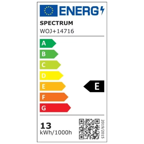 E27 LED Izzó 13W CCT Állítható színhőmérséklet 1500lm A60 Spectrum WOJ14716