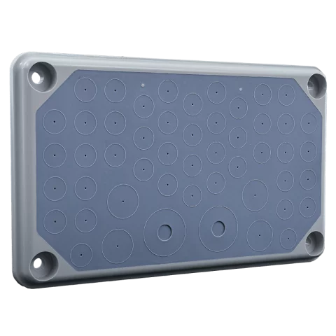 Kábelbevezető 230x140x17,5mm Kábelkivezető elosztószekrényekhez habgumis átvezető F3A-2K-D30/3 Eaton