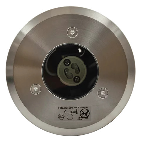 Járdába építhető LED lámpa GU10 Talajba süllyeszthető lámpatest IP67 Kanlux BERG DL-35O 717 KIFUTÓ