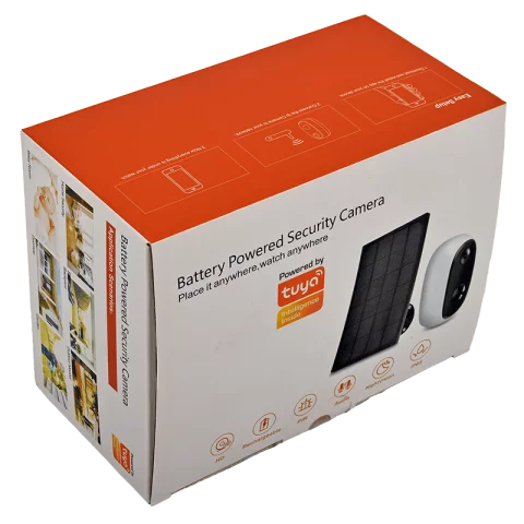 Kültéri térfigyelő kamera Wifi Okos IP Solar napelemes biztonsági kamera FullHD Elmark EL-Q047