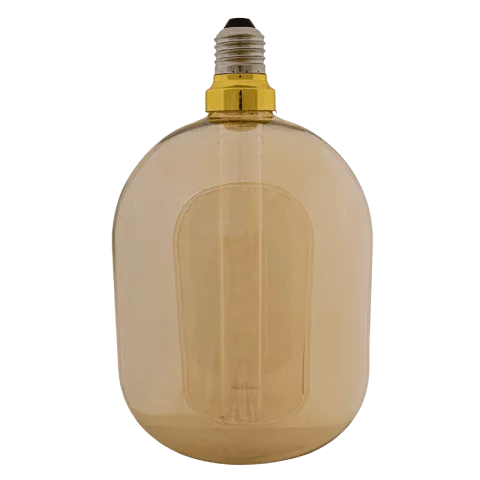 E27 Vintage LED Filament Izzó 3W 225lm 1800K extra meleg fehér Arany Üveg Dekor Izzó Optonica