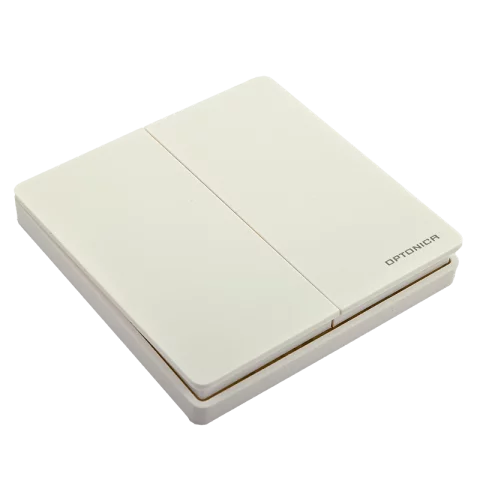 Vezeték nélküli KINETIC kapcsoló szett 2 áramkörös csillár kapcsoló IP44 fehér 2x600W Optonica