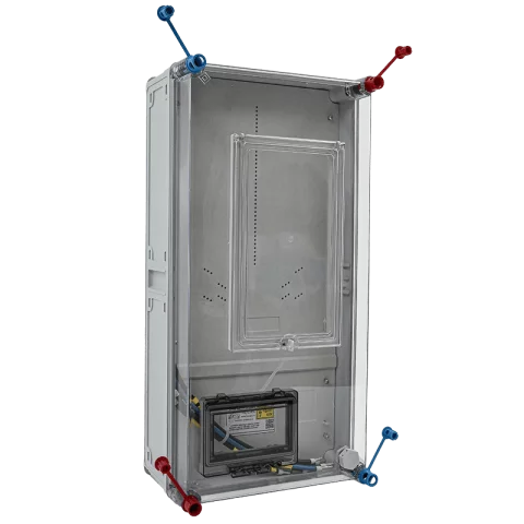 Hensel HB3000-U1 1/3 fázisú villanyóra szekrény szabadvezetékes