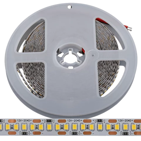 Led Szalag Beltéri 4500K Természetes Fehér SMD 2835 204LED 16,5W/m Optonica
