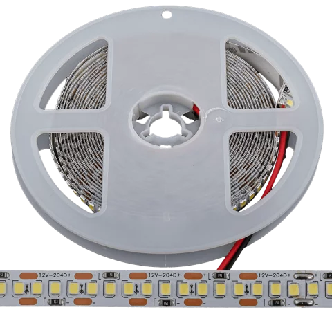 Led Szalag Beltéri 6000K Hideg Fehér SMD 2835 204LED 16,5W/m Optonica