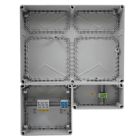 Hensel HB33K0-U1 1/3 fázisú kombinált villanyóra szekrény 80A szabadvezetékes