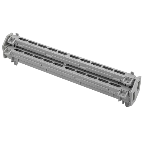 Szigetelt Gyűjtősín 4x15 furattal C, D, E és F sorozatú THP kiselosztó dobozokhoz Tehnoplast THP-IS6