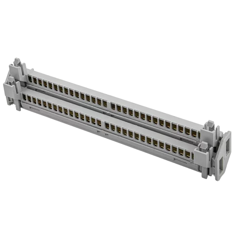 Szigetelt Gyűjtősín 4x15 furattal C, D, E és F sorozatú THP kiselosztó dobozokhoz Tehnoplast THP-IS6