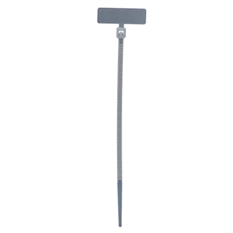 Gyorskötöző kábel kötegelő 110x2,5 natúr Jelzőcímkés kábelkötegelő Tracon