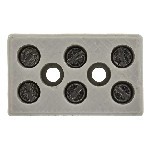 Sorkapocs porcelán 4mm2 3 tagú SEZ 6311-07 (1000052500)