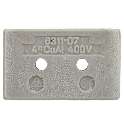 Sorkapocs porcelán 4mm2 3 tagú SEZ 6311-07 (1000052500)