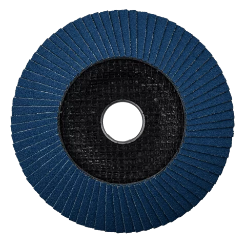 Lamellás csiszolókorong 125x22,2mm P120 Lamellás korong Acél csiszoló Tracon CSK125P120