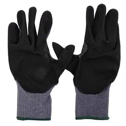 Kesztyű Gumírozott Munkavédelmi védőkesztyű Érintőképernyőhöz Vágásbiztos 10-es XL Tracon GLOVC10
