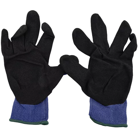 Kesztyű Gumírozott Munkavédelmi védőkesztyű Érintőképernyőhöz 10-es XL Tracon GLOVB10