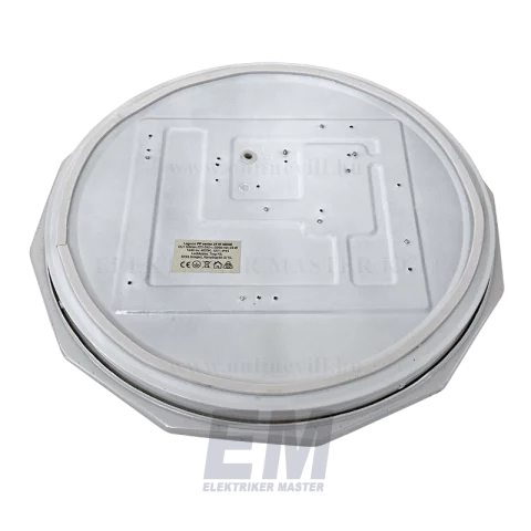 Mennyezeti lámpa 24W Lagoon PP series GLISTEN ø390 mm kerek natúr fehér IP44_KIFUTÓ