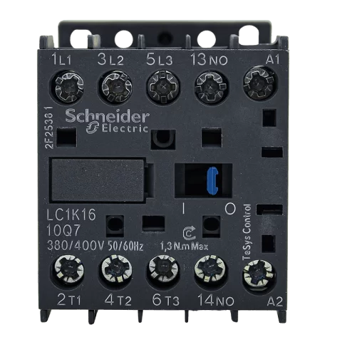 Schneider Mágneskapcsoló 16A 3 záró+1 záró 380/400V AC 50/60 Hz LC1K1610Q7