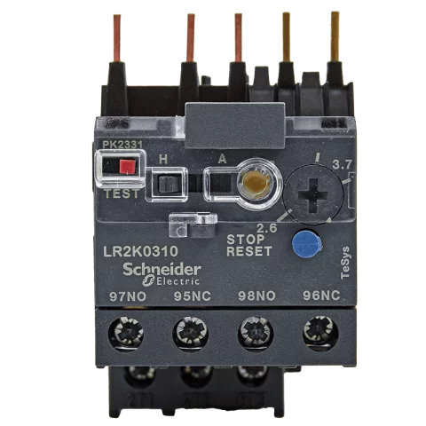 Schneider Hőkioldó 2,6...3,7A LR2K0310 LP4K, LP1K, LC1K, LC7K szériákhoz